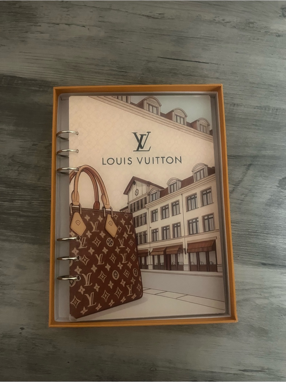 Brown Monogram Notebook - Picture 6 of 7